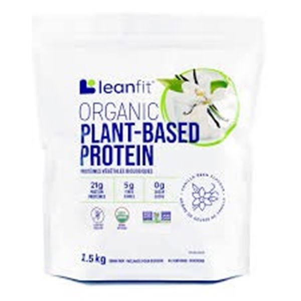 NEW 1.5KG LEANFIT ORGANIC PLANT-BASED PROTEIN MIX