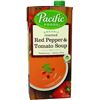 Image 1 : NEW 1L PACIFIC FOODS RED PEPPER & TOMATO SOUP