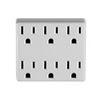Image 1 : NEW LEVITON 6 OUTLET ADAPTER 15 AMP 125 VOLT WHITE