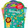 Image 1 : BRAND NEW SYCARON REUSABLE STICKER BOOK ANIMALS