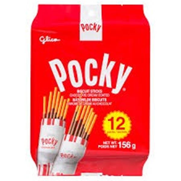 NEW 156G POCKY CHOCOLATE BISCUIT STICKS