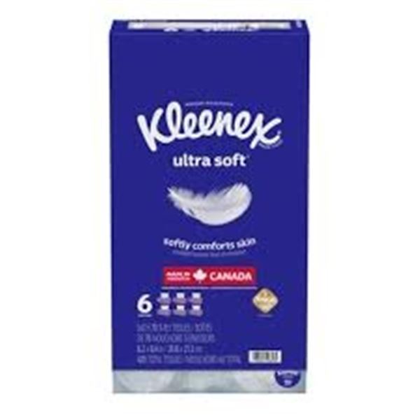 NEW 70 TISSUES KLEENEX ULTRA SOFT