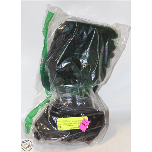 NEW 10 PAIRS WOMENS COTTON COLOR THIN SOCKS BLACK
