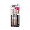 Image 1 : NEW 3 COUNT SHARPIE METALLIC COLORS