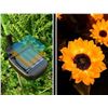Image 4 : 2 PCS SOLAR THREE-HEAD SUNFLOWER OUTDOOR LIGHT