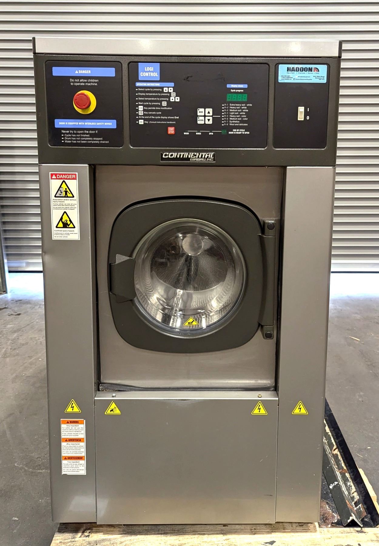 Continental EH040 Soft Mount Washer Extractor continental-eh040-soft-mount-washer-extractor