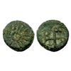 Image 1 : Saurashtra Janapada, (75-50 BC), Uninscribed die-struck, Copper Unit, 1.17 gms.