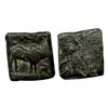 Image 1 : Satavahanas, Kochchiputra (c. 100 BC), Newasa-Paithan Region, Copper Unit, 3.21 gms.