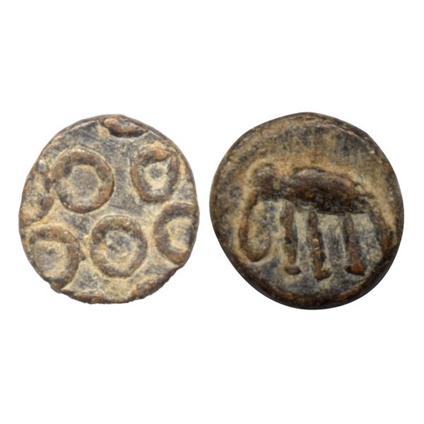 Ikshavakus of Deccan, Lead Unit, 2.17Grms.