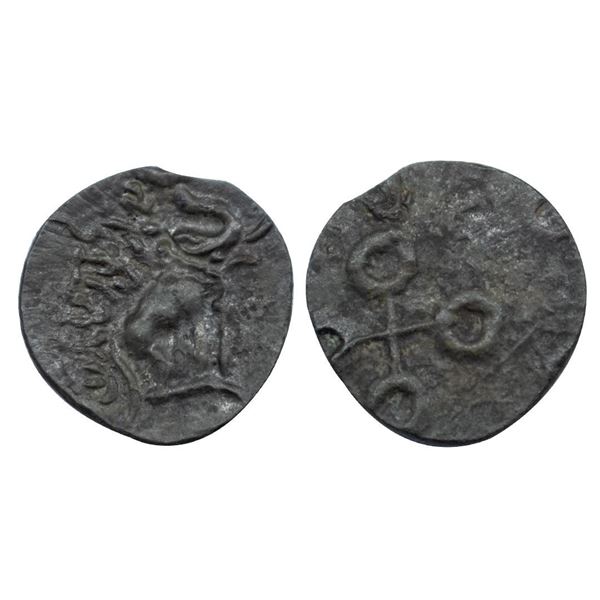 Banavasi Region, Satavahana Dynasty, Banavasi Region, Potin Unit, 1.17 gms