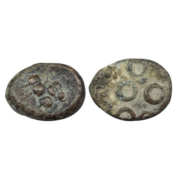 Ikshvakus(3rd century AD), Lead Unit, 3.70 gm