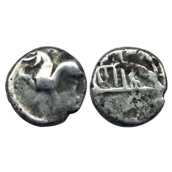 Yadavas of Devagiri, Singhanadeva (1200-1247 AD), Silver Unit, 3.39 gms