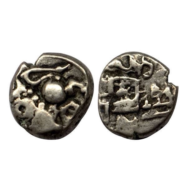 Yadavas of Devgiri, Silver Damma, 1.66 gms.
