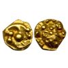 Hindu Medieval, Western Gangas (c. 10th Century AD), Gajapati, Gold ¼ Fanam, 0.12 gms.