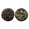 Image 1 : Akbar (AH 963-1014, 1556-1605 AD), Copper ½ Dam, 9.87 gms.