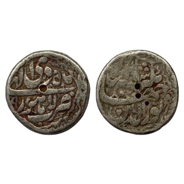 Jahangir (AH 1014-1037, 1605-1627 AD), Silver Rupee, 11.16 gms, Lahore Mint, Ilahi Month Di, Ry 9, K