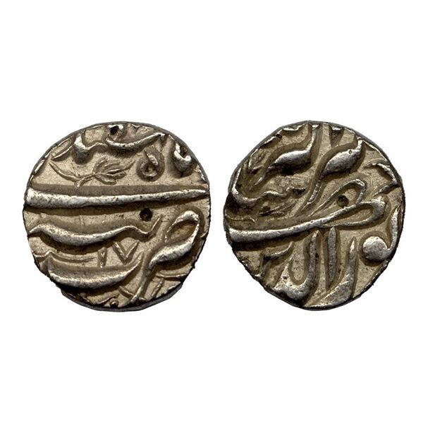 Jahangir (AH 1014-1037, 1605-1627 AD), Silver Rupee, 11.42 gms, Tatta Mint, Ilahi Month Tir, RY 17,