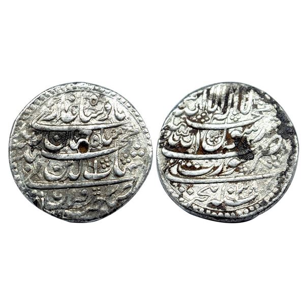 Shah Jahan (AH 1037-1068, 1628-1658 AD), Silver Rupee, 11.45 gms, Surat Mint, Hijri Type, AH 1038, K