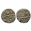 Image 1 : Gwalior Jean Baptiste Filose, Silver Rupee, 10.74 gms, Shadhora or Sabalgarh Mint INO Shah Alam II (