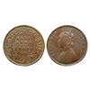 Image 1 : Victoria, Copper ½ Anna, 1862, Calcutta Mint.