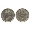 Image 1 : Victoria Empress, Silver ¼ Rupees, 1862, Calcutta Mint.