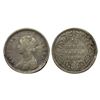 Image 1 : Victoria Empress, Silver ¼ Rupees, 1876, Calcutta Mint.