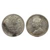 Image 1 : Victoria Empress, Silver ¼ Rupee, 1891, Calcutta Mint, very fine.