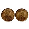 Image 1 : George V, Copper Quarter Anna, 1919, Calcutta Mint