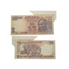 Image 1 : Republic India, 10 Rupees, Gandhi Series, Raghuram G. Rajan, Misaligned sheet cutting Error, 42L 181