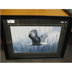 eagle Soaring Print By Telender