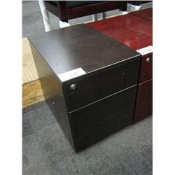 Walnut  Rolling Pedestal