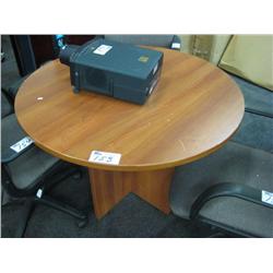 Cherry Round Conference Table