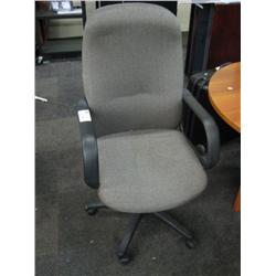Grey High Back Gas Lift Task Chair