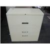 Image 1 : Beige 3 Drawer Lateral File Cabinet