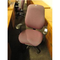 Purple High Back Multi Leaver Task Chair