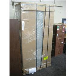 Grey 2 Door Stationary Cabinet