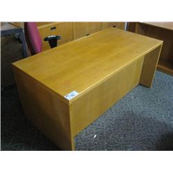 Beech Double Pedestal Executive Desk