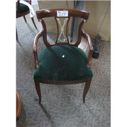 Mahogany Framed Client Chair