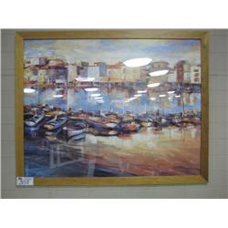 Large Framed Water  Print