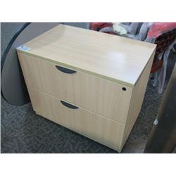 Maple 2 Door Filing Cabinet