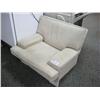 Image 1 : White Leather Sofa Chair