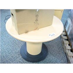 Round Maple Conference Table