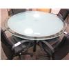 Image 1 : Round Glass Conference Table