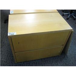 Maple 2 Drawer Lateral File Cabinet