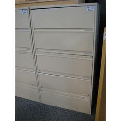 Storwal 5 Drawer Lateral File Cabinet