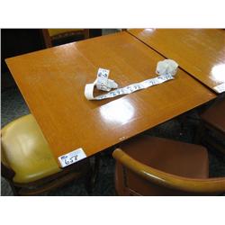 Square Oak Dining Table