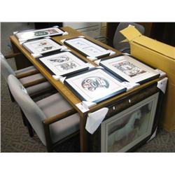 Walnut Double Pedestal Desk