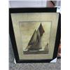 Image 1 : Framed Sailboat Print