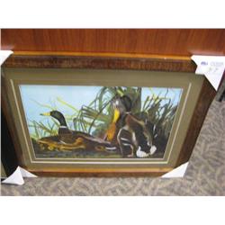 Framed Ducks Print
