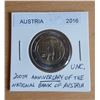 Image 1 : Austria 2016 2 Euro Commemorative Coin Uncirculated